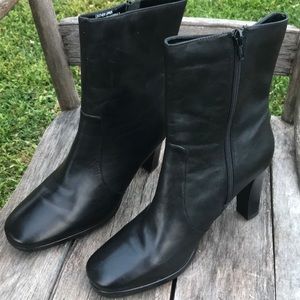 Jennifer Moore leather booties